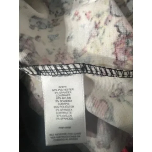 $59.00 Material Girl Junior’s Sleeveless Floral Print Bodyco, Multi, Size S - Picture 7 of 14